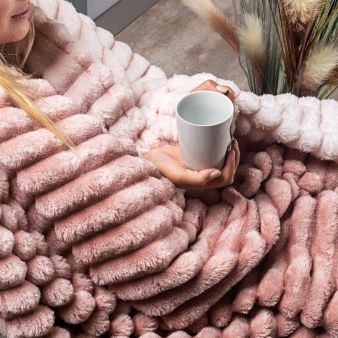 Cobertor Queen Flannel Premium Com Sherpa