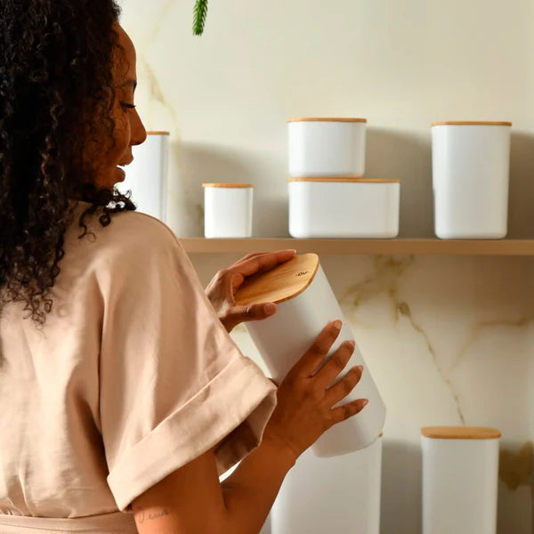 Pote hermético organizador de 1L Linha Oasi