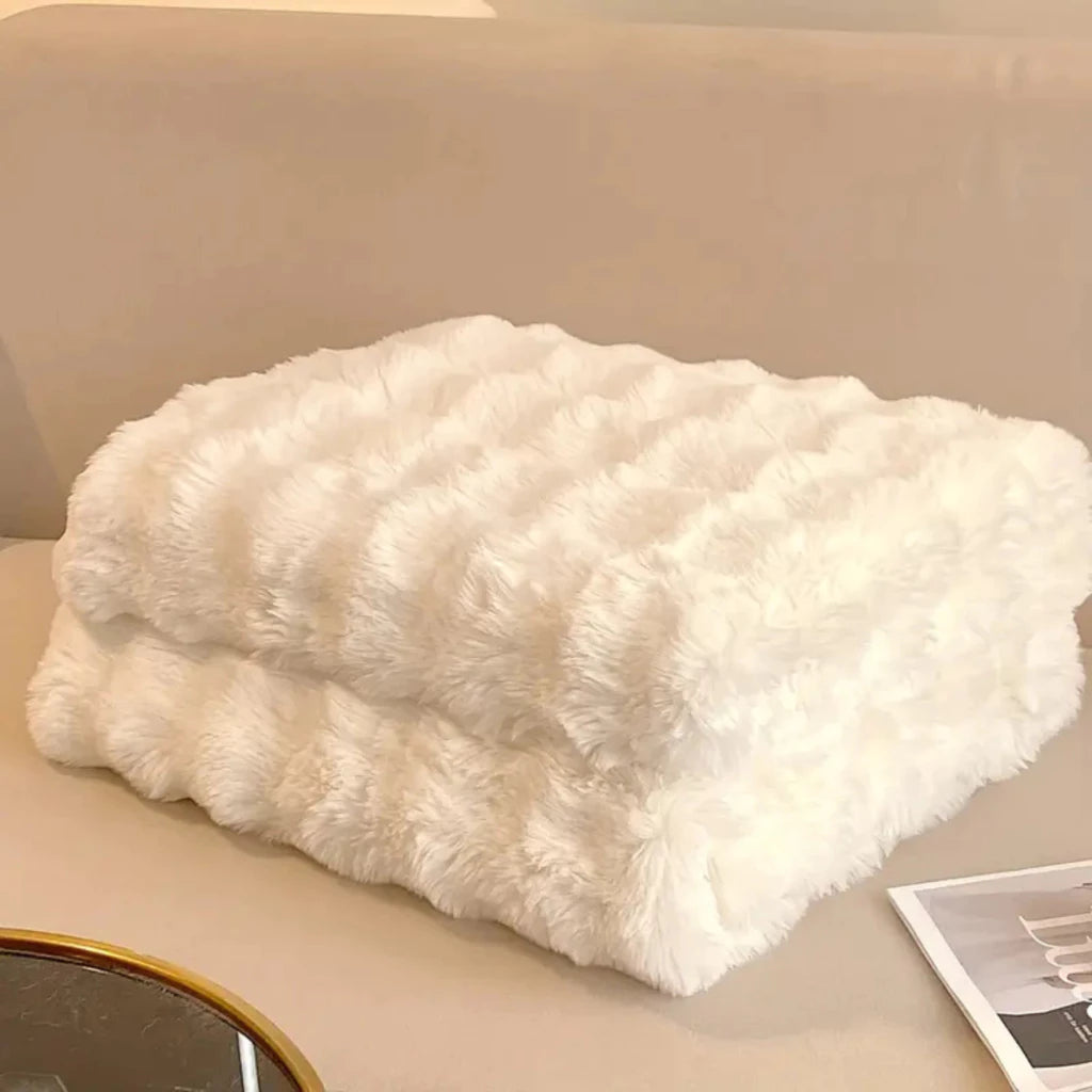 Cobertor Queen Flannel Premium Com Sherpa