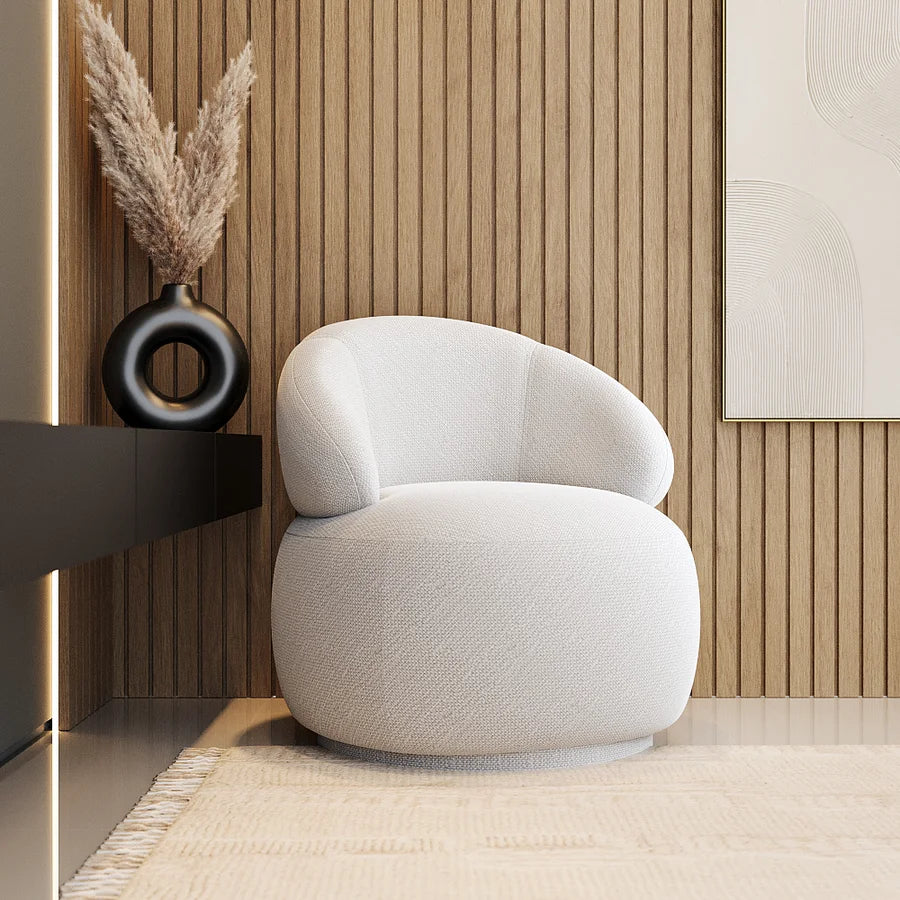 Poltrona Giratória Orgânica Kimi POL111-1