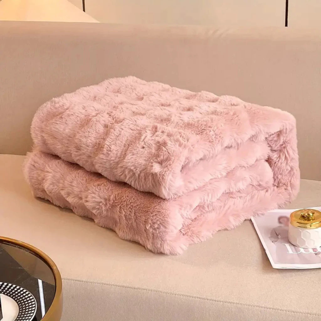 Cobertor Queen Flannel Premium Com Sherpa